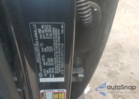 2024 Hyundai Tucson Limited z USA, uszkodzony, nr VIN 5NMJE3DE3RH327468